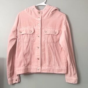 Forever 21 Pink Corduroy Jacket